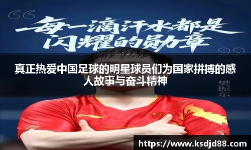 真正热爱中国足球的明星球员们为国家拼搏的感人故事与奋斗精神